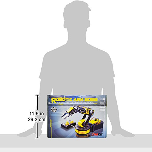 Owi Inc Robotic Arm Edge | No Soldering Required | Extensive Range Of Motion On All Pivot Points