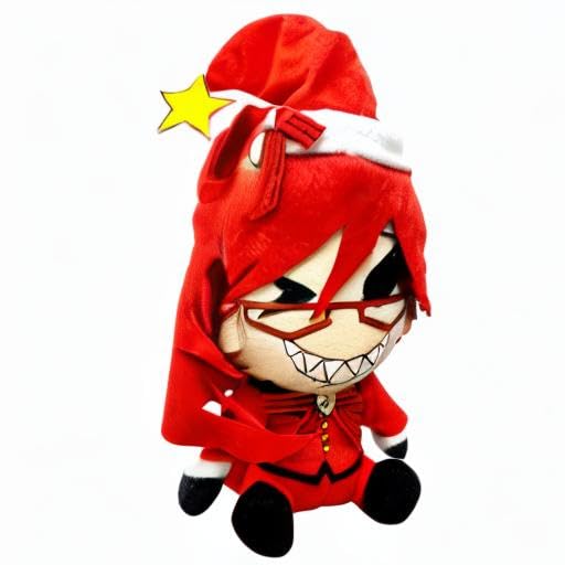 Great Eastern Entertainment Plush - Black Butler - Grell Christmas Tree Soft Doll Toys New Ge52789 By Black Butler, Multicolor, 8'