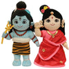 PandaS Box Lord Shiva And Parvati Duo | Soft Plush Toys | Best Gifts For Infants, Toddlers & Babies