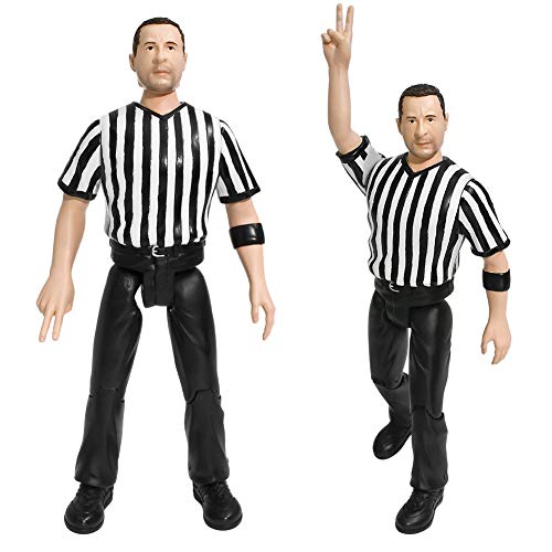 Ultimate Talking Wrestling Referee & Ring Announcer Action Figures For Wrestling Figures