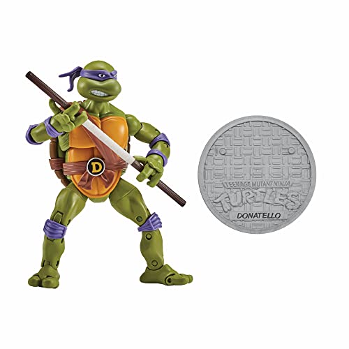 Teenage Mutant Ninja Turtles PlayMates Classic Don vs Shredder 2-Pack Action Figures, Multicolor, Model 81279, Plastic