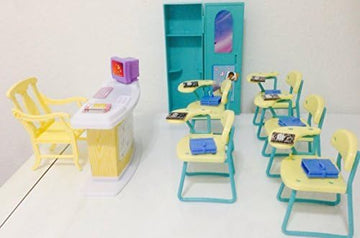 Gloria Dollhouse Furniture - Classroom Play Set