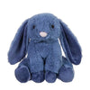 Apricot Lamb Toys Plush Navy Blue Bunny Rabbit Stuffed Animal with Fluffy Soft Ears (Navy Blue Bunny, 8 Inches)