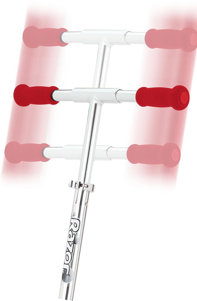 Razor A5 Lux Scooter - Red, 38.6 Inch Aluminum Kick Scooter, Model 13013258