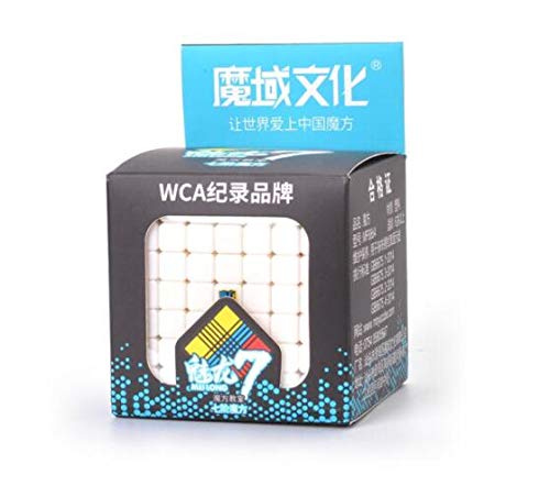 Cuberspeed Moyu Meilong 7X7 V2 Moyu Mofang Jiaoshi Meilong 7X7 Stickerless Magic Cube Mfjs Meilong 7X7X7 Cubing Classroom Meilong 7X7 Speed Cube
