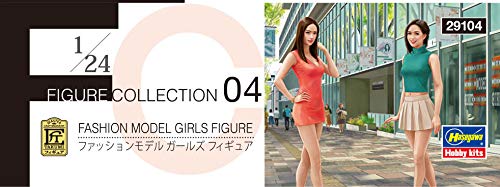 Hasegawa Fc04 1/24 Fashion Girls, 2 Baustze Model Kit