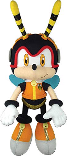 GE Animation Charmy Plush - Sonic the Hedgehog, 8.5H, Multi-Colored, Great Eastern Entertainment