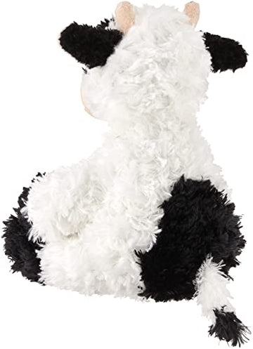 Aurora Cow Stuffed Animal - Snuggly Tubbie Wubbies - 11 Inch White Polyester Plush - Comforting Companion