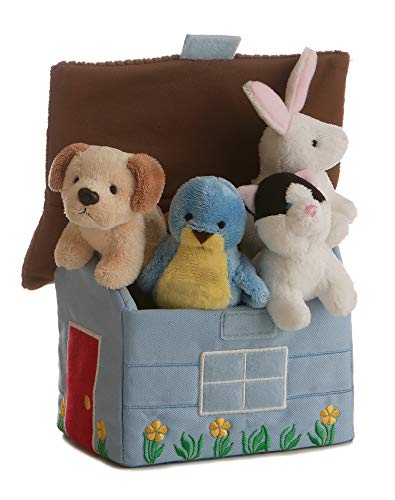 Aurora® Engaging Baby Talk™ My First Pet Ii™ Baby Stuffed Animal - Sensory Delight - Interactive Learning - Multicolor 6 Inches