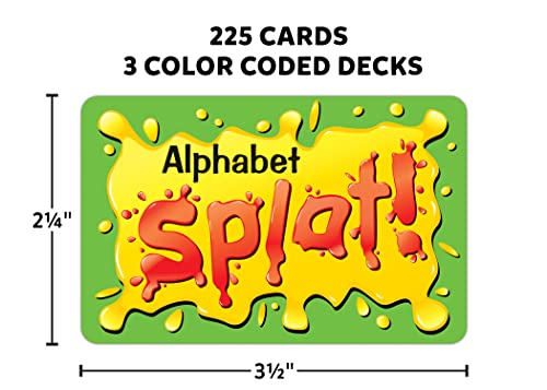Teacher Created Resources Alphabet Splat Game 6 5/8'' X 3 5/8'' X 1 1/4''