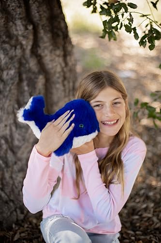 World'S Softest Small Blue Whale Stuffed Animal For Baby, Toddler, Kids- Sealife Toys- Soft, Huggable Stuffed Fish, Adorable Toy Made From, Safe Materials