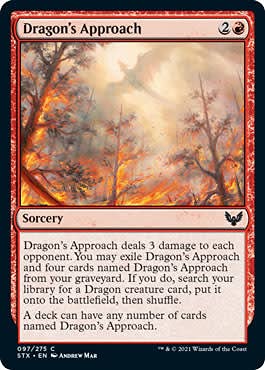 Magic: The Gathering - Dragon 'S Approach - Strixhaven: School Of Mages