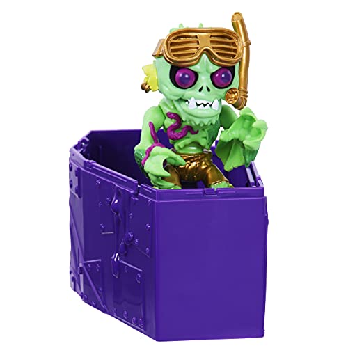 Treasure X Monster Gold- Monster Coffin - 13 Levels of Adventure - Will You find Real Gold Dipped Treasure? (Pack of 2)