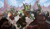 Fantasy North - Krazz - Goblin Bomber - Tcg Trading Card Game Playmat And Mouse Pad - 24 X 14 Inches - Perfect For Magic Mtg Com
