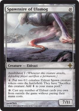 Magic: the Gathering - Spawnsire of Ulamog - Rise of The Eldrazi