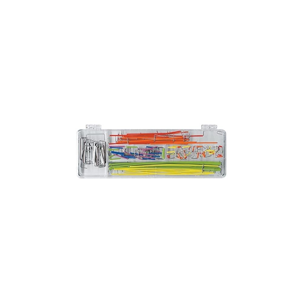 Elenco 140 Piece Pre-Formed Jumper Wire Kit Multicolor