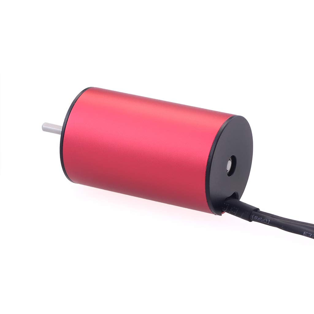 KingVal Replacement 2440 4600KV Waterproof Brushless Motor Shaft 2.3mm Compatible with 1/16 1/18 RC Car