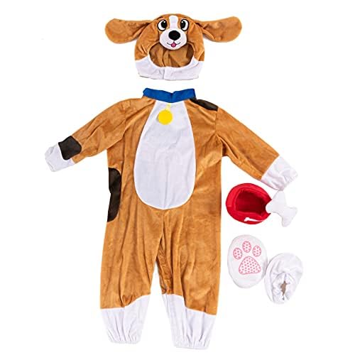 Spooktacular Creations Toddler Halloween Beagle Puppy Costume For Kids, Halloween Baby Unisex Dress Up, Animal Themed Party (12-