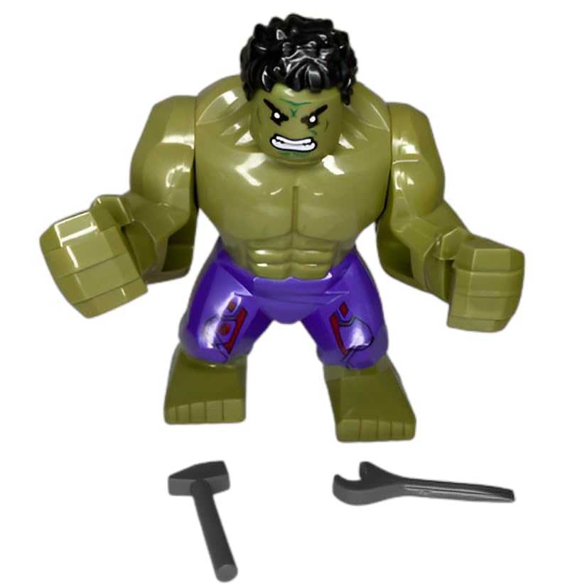 Creatiles Large Action Figure Toy Set - 2pcs, 3" Multi-color, Plastic - Compatible with Major Building Block Brands, Great Gift for Kids