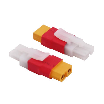rflaueo 4pcs compatible with Big Ta-miya to XT60 Male Female RC Connector Adapter(E27-4)