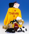 Copa Adorable Plush Passover Plagues Set of 10 with Drawstring Bag, Small, Multicolor
