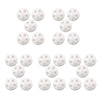 Toddmomy 50Pcs Toy Rattle Box Repair Round Doll Noise Maker Insert Squeaker For Baby Pet Doll Dog Accessories, 28Mm