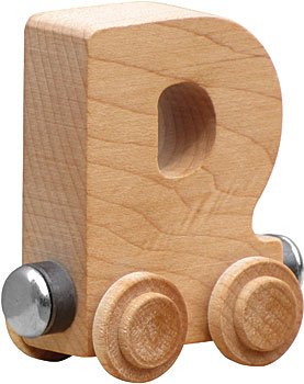 Nametrains Clear Finish Letter Car - Made In Usa (D)