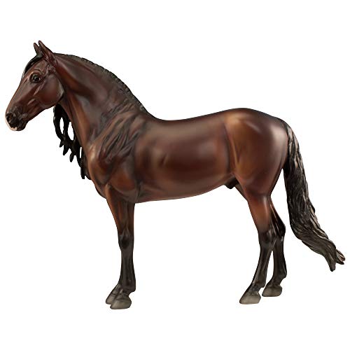Breyer Traditional Series Dominante Xxix | Horse Toy Model | 1:9 Scale | Model #1809 Brown, Black, White