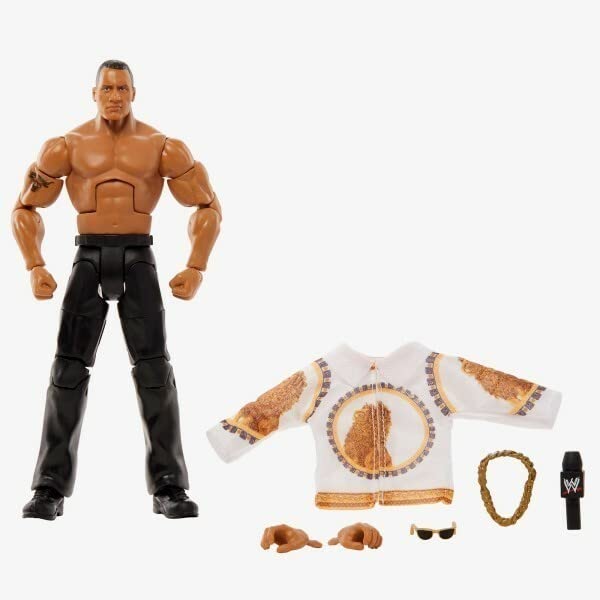 WWE advanced Collection Greatest Hits The Rock Action Figure