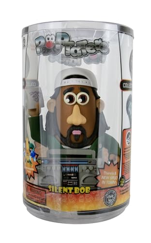 Poptaters Silent Bob - Includes 15 Removable, Interchangeable Facial And Body Parts Including One Surprise Potato Head Original Piece! Ages 8+