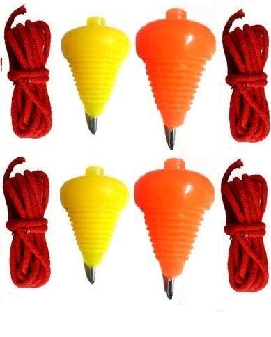 Awadh Plastic Spinning Lattu I with Thread lattu I Bhawra I Latto I Bambaram I Traditional Indian Game I Outdoor Games I Fun & T
