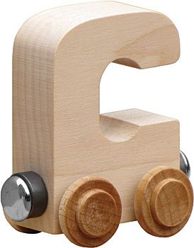 Nametrains Clear Finish Letter Car - Made In Usa (C)