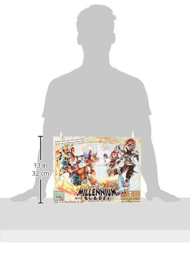 Level 99 Games Millennium Blades Board Game | CCG Simulator | 2-5 Players | Ages 14+ | Cardboard | Model L99-MB001
