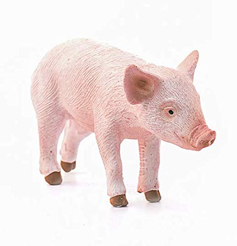 Schleich Farm World Piglet Standing Educational Figurine For Kids Ages 3-8, Pink