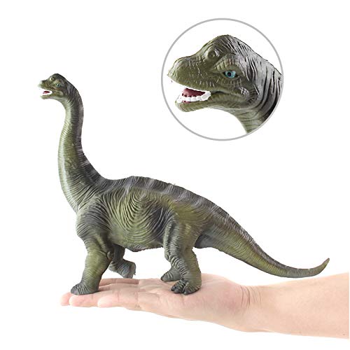 Eoivsh 2 Pack Large Dinosaur Figure Toys Brachiosaurus & Plesiosaur, Jumbo Realistic Dinosaur Playset Party Favors Birthday Gift For Kids Boys Girls Children