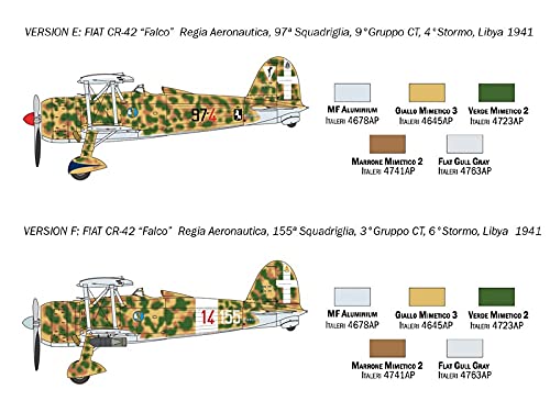 Italeri Fiat Cr.42 Falco 1/72