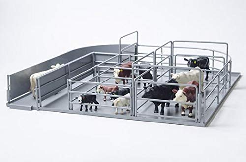 Little Buster Toys Black Baldy Calf - Black And White Faced Calf, 1/16Th Scale