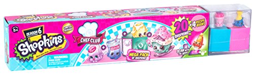 Shopkins Season 6 Chef Club Mega Pack – Collectible Toy With Over 20 Pcs