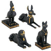 Egyptian Animals Figurine Decoration, Set Of 4