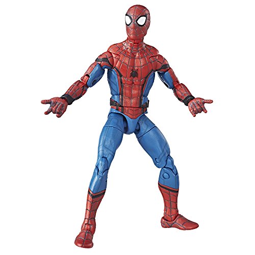Marvel Legends Spider-Man Homecoming Movie Spider-Man Action Figure (Build Vulture'S Flight Gear), 6 Inches