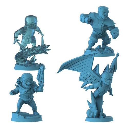 Cmon Marvel United X-Men Gold Team Expansion | Tabletop Miniatures Game | Strategy Game | Cooperative Game For Adults And Kids |