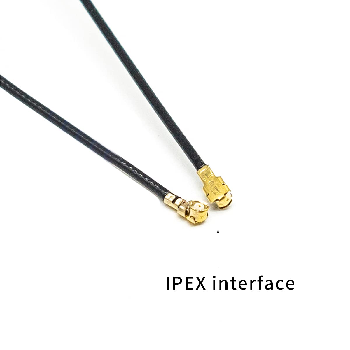 2pcs CADDX Vista FPV Antenna 5.8G 2.5DBi High Gain IPEX for RC FPV Racing Drone Airplane (150mm)