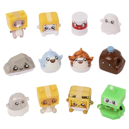 Lankybox 22206 Mystery Micro 6 Pack, Series 2, Collectible Mini Figures, Ultra-Rare Editions, Officially Licensed Merch-Styles May Vary