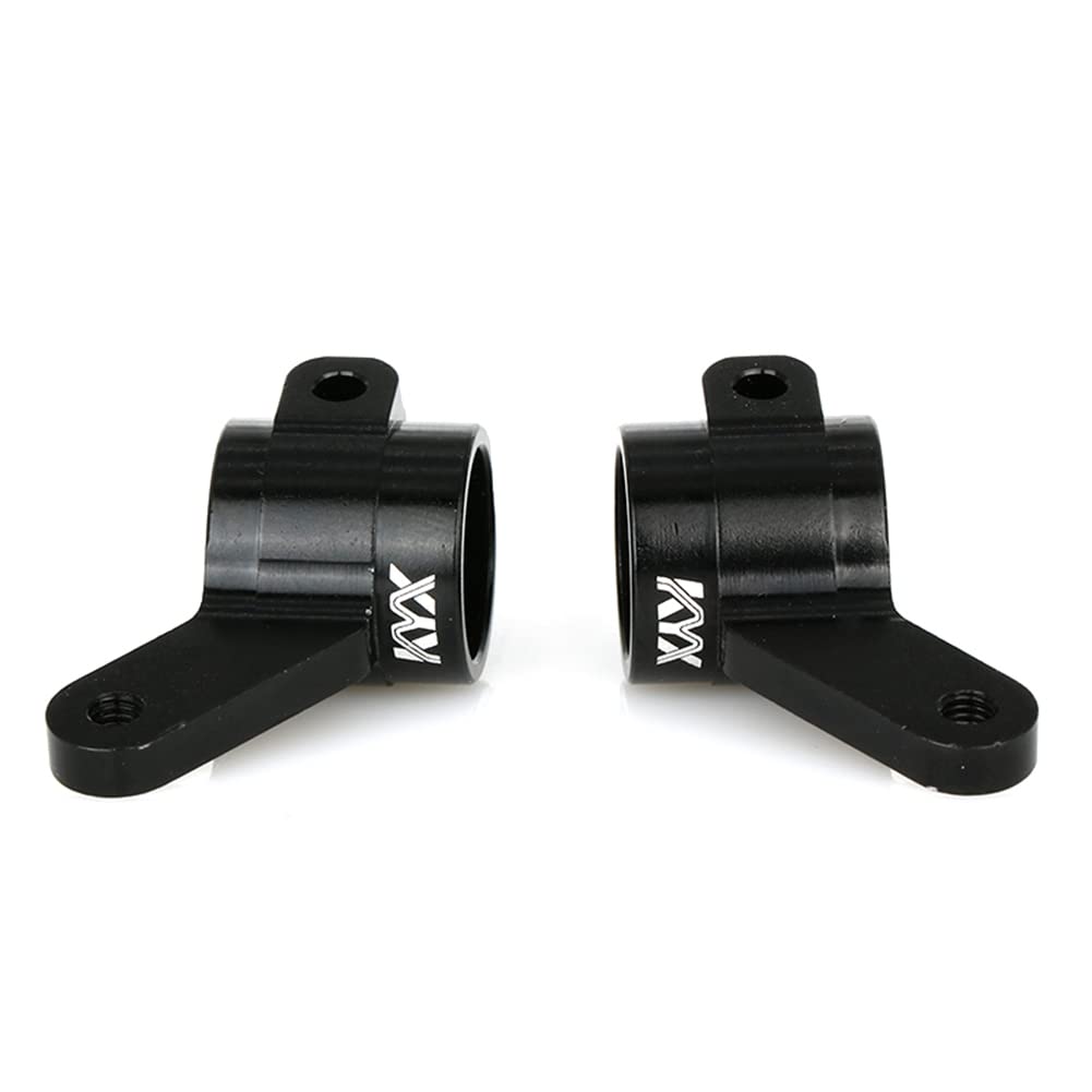 KYX Racing CNC Machined Aluminum Steering Blocks Left & Right Steering Knuckles Upgrades Parts Accessories for RC Crawler Car Tr