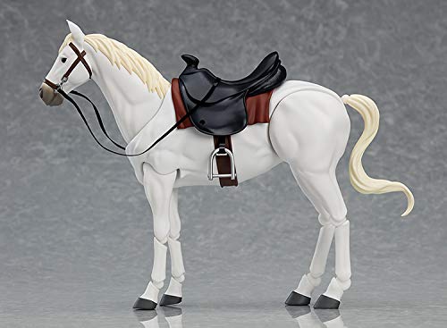 ??????????(Max Factory) Figma Horse Ver. 2 White Non-Scale Abs & Pvc Pre-Painted Action Figure, Resale