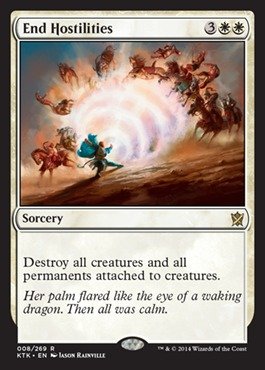 Magic: The Gathering - End Hostilities (008/269) - Khans Of Tarkir