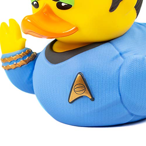 TUBBZ Spock Collectible Vinyl Rubber Duck Figure - 3.54 Inch PVC - Official Star Trek Merchandise