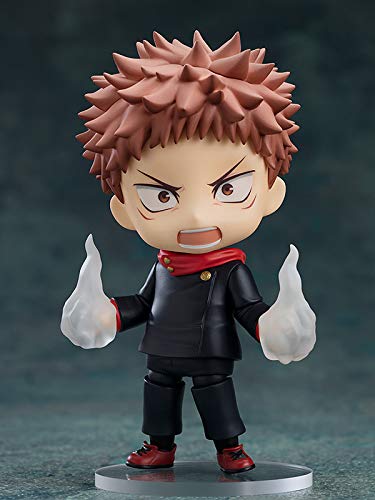 Good Smile Jujutsu Kaisen: Yuji Itadori Nendoroid Action Figure, Multicolor