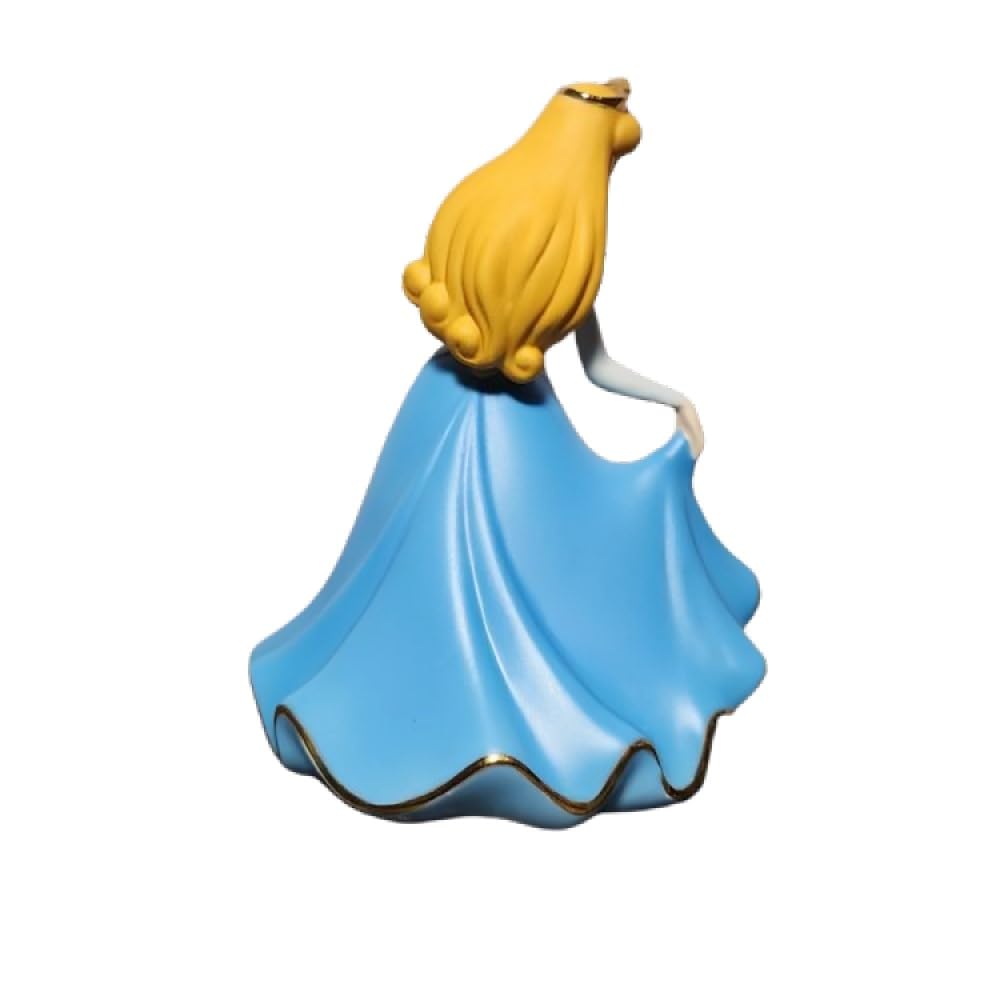 The Bradford Exchange Sleeping Beauty'S Wish Dresses And Dreams® Bell Collection Issue #10 Heirloom Porcelain Scenes From Sleeping Beauty Hand Sculpted Glazed With 22K Gold Figurine 6'-Inches