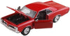 1966 GTO Red Muscle Car Collection 1/25 Diecast Model Car by New Ray 71853A